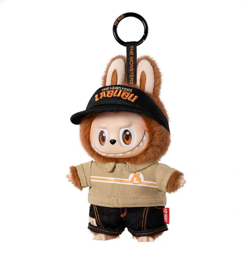 Labubu Wacky Mart series vinyl plush keychain - Exclusivité Chine