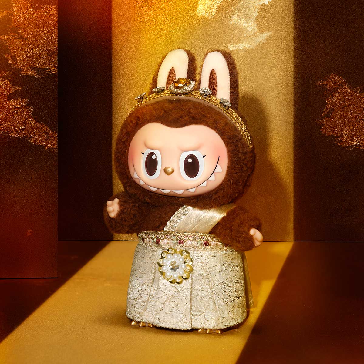 Labubu Good luck to you vinyl plush keychain - Exclusivité Thaïlande