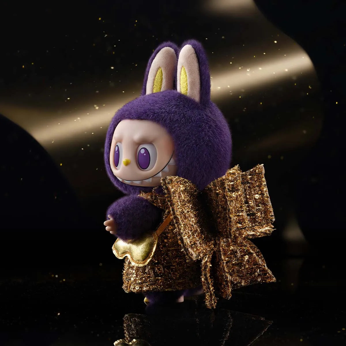 Labubu x pronounce wings of fortune vinyl plush keychain