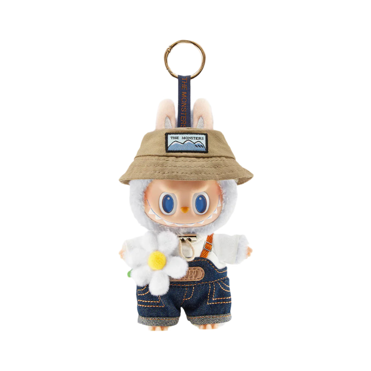 Labubu Fall in wild series vinyl plush keychain