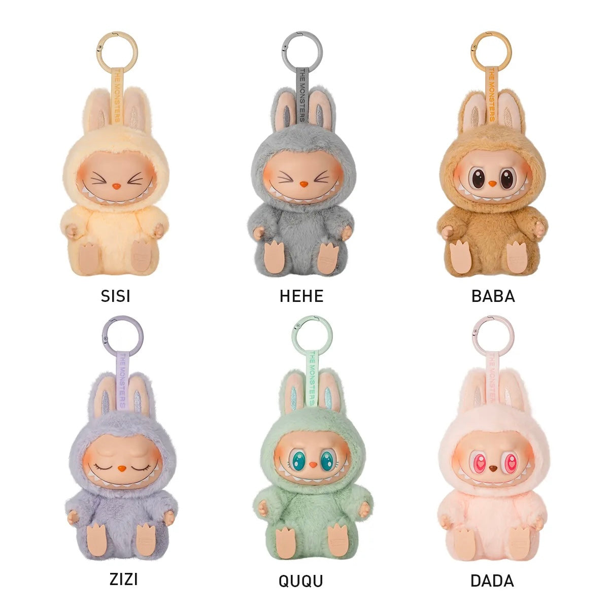 Labubu Have a Seat keychain - Blindbox