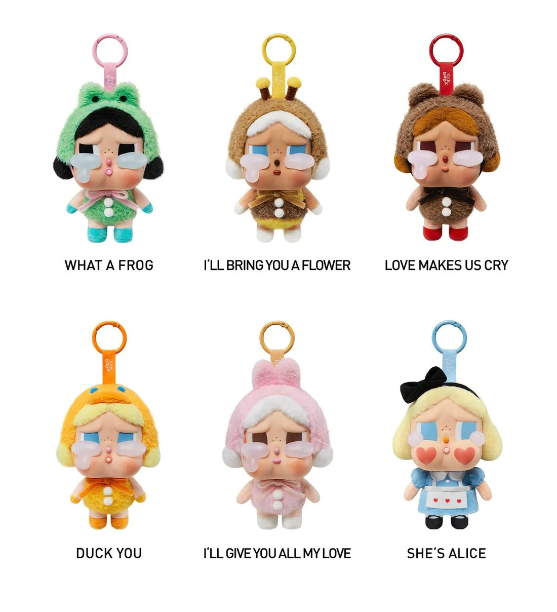 CryBaby Crying Again keychain - BlindBox