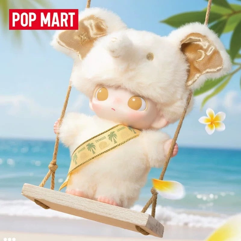 Dimoo Elephant in Moonlight vinyl plush keychain - Exclusivité Thaïlande