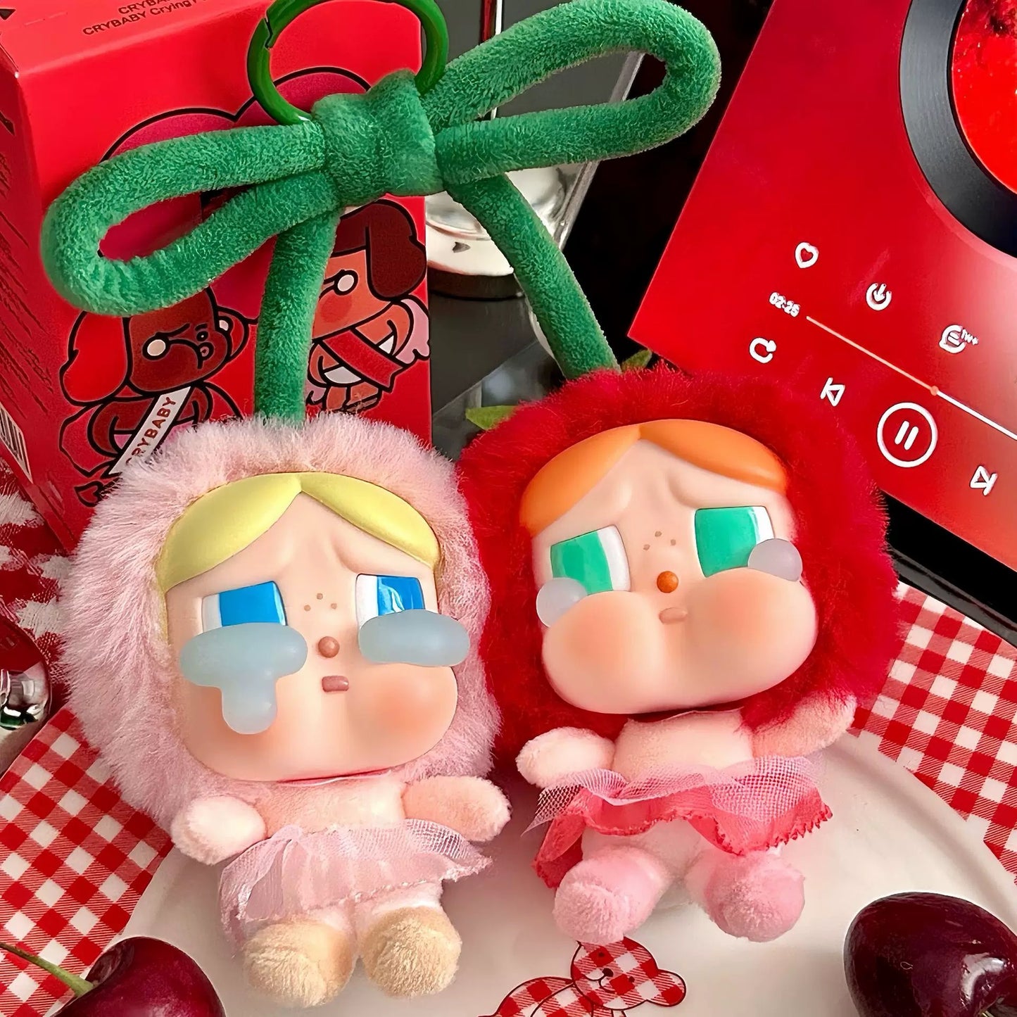 CryBaby Crying for Love series vinyl plush keychain