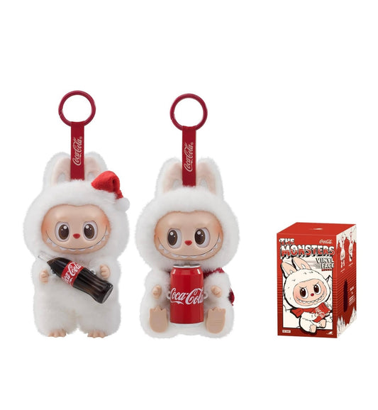 Labubu Coca Cola Vinyl Face keychain - Blindbox